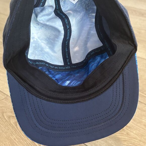 Nike Fly 5 Panel Hat USA Olympic Team Patches Sz L/XL Dri Fit Blue Running NWT - Picture 5 of 6